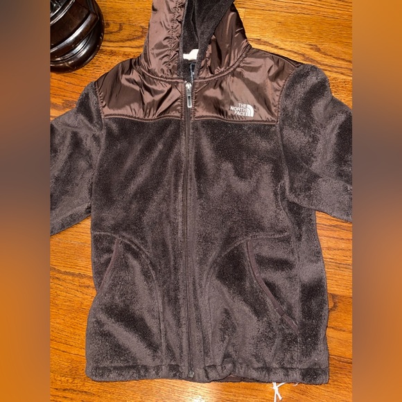 North face zip fleece jacket Woman’s medium - brown - Picture 4 of 6